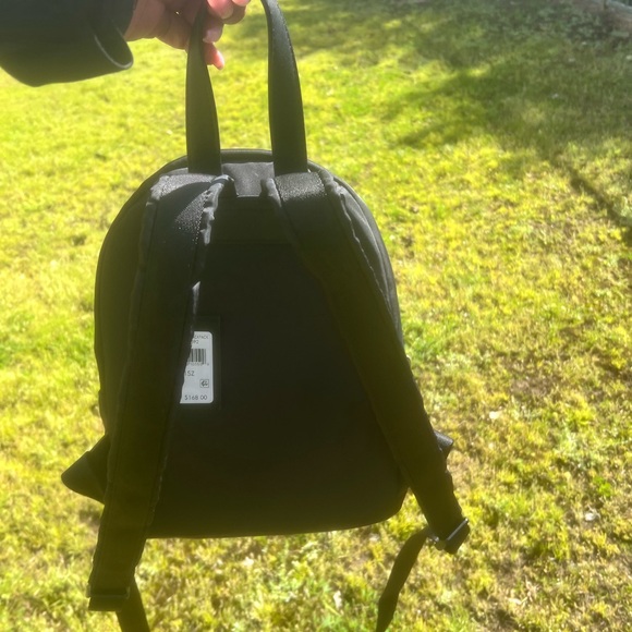 DKNY Black Backpack with Gold Hardware main image 11